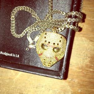 Kingice fri13th hockeymask pendent &chain